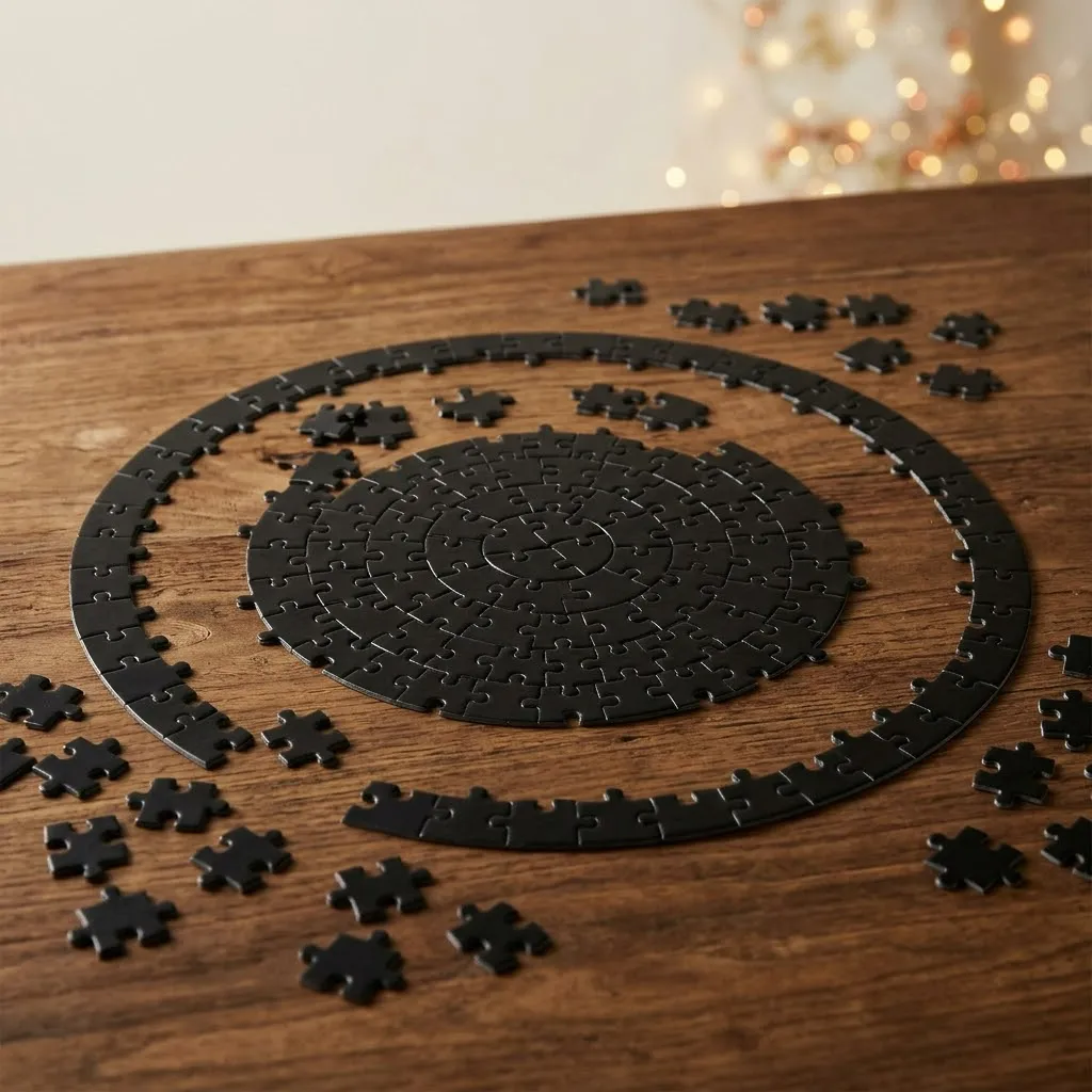 Ravensburger Krypt Black – puzzle de 736 piezas - Ravensburger